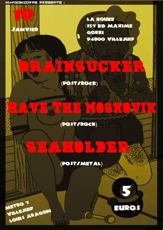 Affiche de concert Seaholder n°5