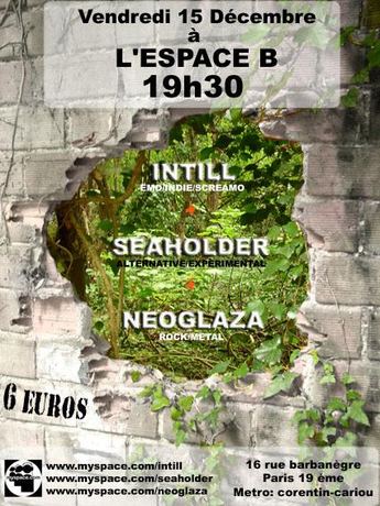 Affiche de concert Seaholder n°16