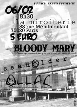 Affiche de concert Seaholder n°17