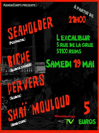 Affiche de concert Seaholder n°20