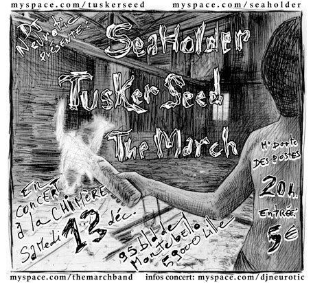 Affiche de concert Seaholder n°22
