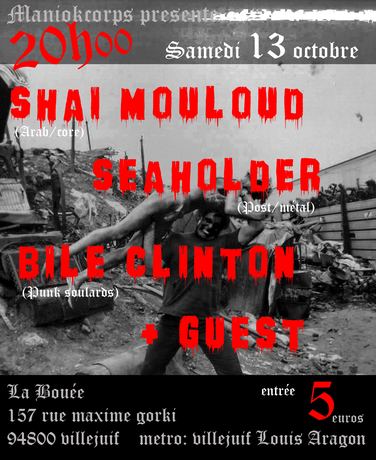 Affiche de concert Seaholder n°25