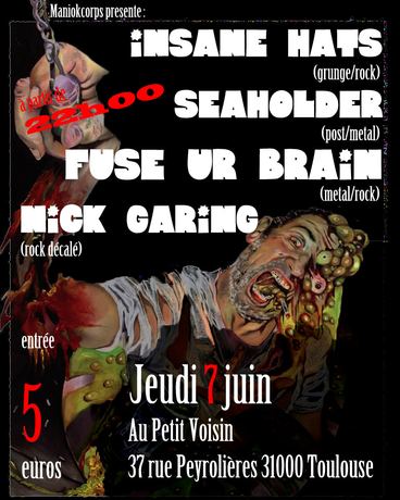 Affiche de concert Seaholder n°27
