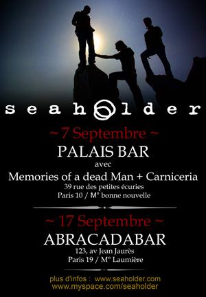 Affiche de concert Seaholder n°30