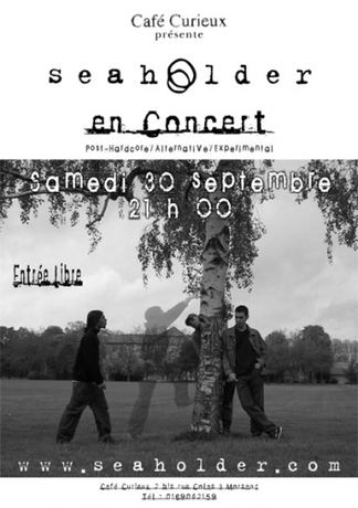 Affiche de concert Seaholder n°32