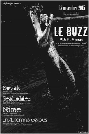 Affiche de concert Seaholder n°33