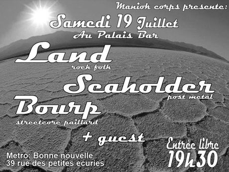 Affiche de concert Seaholder n°34