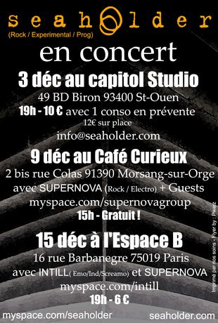 Affiche de concert Seaholder n°42