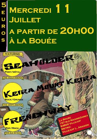Affiche de concert Seaholder n°44