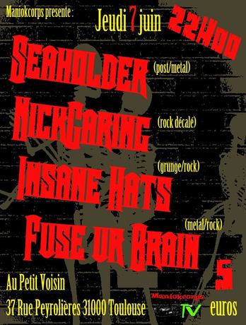 Affiche de concert Seaholder n°46