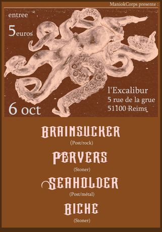 Affiche de concert Seaholder n°47