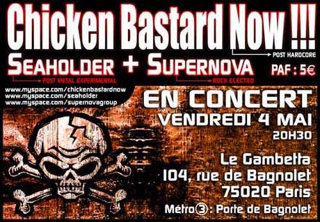 Affiche de concert Seaholder n°49